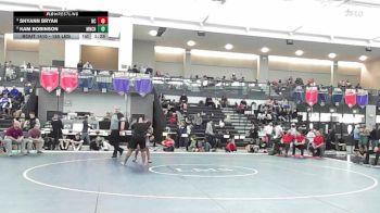 185 lbs Semifinal - Shyann Bryan, Bristol Central vs Kam Robinson, Manchester