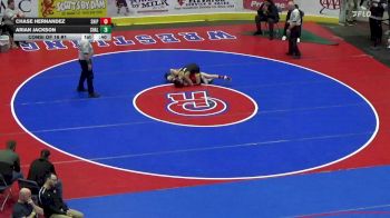110 lbs Consi Of 16 #1 - Chase Hernandez, Shippensburg vs Arian Jackson, Shaler