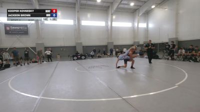 157 lbs Kooper Kovnesky, Montana vs Jackson Brown, Michigan Red