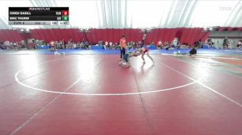 138 lbs Round 1 (8 Team) - Owen Dabill, Pequot Lakes/Pine River-Backus vs Eric Thurm, Xavier-Cedar Rapids A