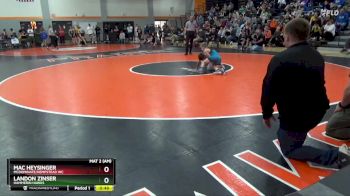 N-12 lbs Semifinal - Mac Heysinger, McDominate/Hempstead WC vs Landon Zinser, Hammerin Hawks