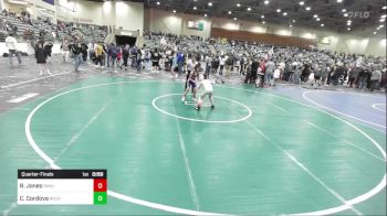 70 lbs Quarterfinal - Radley Jones, Small Town WC vs Colt Cordova, Westside Wrestling Inc