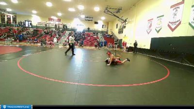 120 lbs Cons. Semi - CASTRO AXEL, White Swan vs Saul Hernandez, Cascade