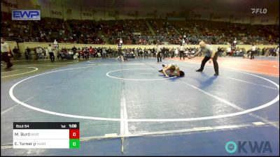 84 lbs Semifinal - Max Burd, Weatherford Youth Wrestling vs Ej Turner Jr, Hurricane Wrestling Academy