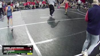 85 lbs Round 3 (6 Team) - Gabriel Jaxon Medrano, Team Texas Red vs Liam Warner, Kentucky