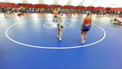 126 lbs Round 2 (10 Team) - Addilyn Kerns, Franklin Central vs Brielle Flan, Cambridge-Isanti