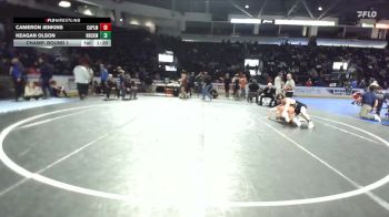 150 lbs Champ. Round 1 - Cameron Jenkins, Capital vs Keagan Olson, North Creek