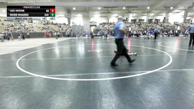 40 lbs 1st Place Match - River Rogers, Rabbit Wrestling Club vs Leo Hodge, Wildcats Wrestling