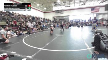 40 lbs Semifinal - Yahmiir Dejesus, Team Of Hard Knox vs Braxton Patterson, Kingfisher YellowJackets