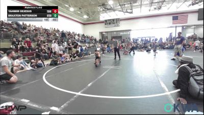 40 lbs Semifinal - Yahmiir Dejesus, Team Of Hard Knox vs Braxton Patterson, Kingfisher YellowJackets