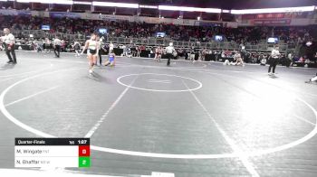 126.8-133.7 lbs Quarterfinal - MaryEllen Wingate, Florida National Team vs Naima Ghaffar, M3 Wrestling Academy