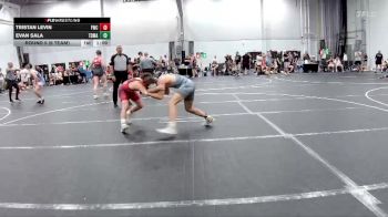 132 lbs Round 5 (6 Team) - Evan Sala, TDWC Maniacs vs Tristan Levin, Freakztyle Wrecking Crew