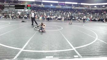 60 lbs Round Of 16 - Bowen Joiner, Lebanon vs Alex Freeman, Muskogee Roughers