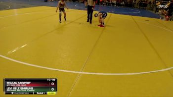 80 lbs Quarterfinal - Teagan Saewert, NYM (New York Mills) vs Levi Oeltjenbruns, Owatonna Wrestling Academy