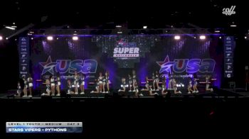 Stars Vipers - Pythons [2026 L1 Youth - Medium Day 3] 2026 USA All Star Super Nationals