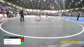 89 lbs Quarterfinal - Randen Wright, Rollers Academy Of Wrestling vs Declan Leonard, USA Gold