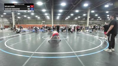 120 lbs Rr Rnd 6 - Dylan Laird, Dark Horse - BK8 vs Sanchir Edington, Freakztyle Wrestling - BK8