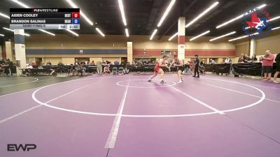 215 lbs Semifinal - Aiden Cooley, Best Trained Wrestling vs Brandon Salinas, Dead Shot Wrestling Club