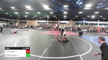 58 lbs Consi Of 8 #2 - Tomas Forsythe, Savage House WC vs Charlotte DiFrancisco, Rancho Bernardo WC