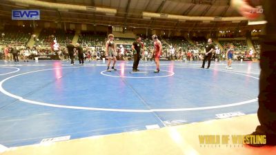 120 lbs Final - Nathan Newman, Westshore Wrestling Club vs Trysten Frey, Caveman Wrestling