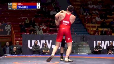 77 kg Johnny Bur, FRA vs Pavel Puklavec, CRO