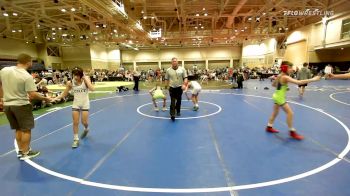 90 lbs Rr Rnd 8 - Brayden Wenrich, Grit Mat Club vs Cooper Spoales, Headhunters WC