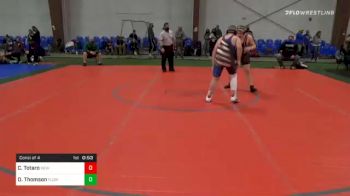 190 lbs Consolation - Cole Totaro, New Milford vs David Thomson, Flow