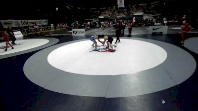 115 lbs Cons. Sub-quarters - Frankie De Leon, RBWC (Rancho Bernardo Wrestling Club) vs Mason Lopez, Vacaville Wrestling Club