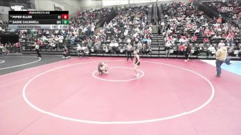 6A 100 lbs Quarterfinal - Piper Eller, Corner Canyon vs Sadie Caldwell, Davis