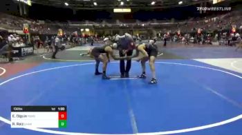 132 lbs Quarterfinal - Elijah Olguin, Pomona Elite vs Reggie Raiz, Champ Academy