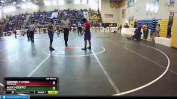 126 lbs Cons. Round 1 - Dominic Torres, Poinciana vs Alex Medero, Braddock