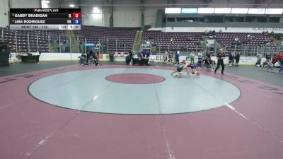 138 lbs Cons. Semi - Lina Rodriguez, Felician vs Gabby Bradigan, Elmira College