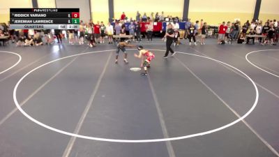 126 lbs Quarters - Riddick Variano, IL vs Jeremiah Lawrence, IL