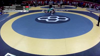 D3-190 lbs Cons. Round 1 - Trent Johnson, Patrick Henry vs Will Callicoat, Fairland