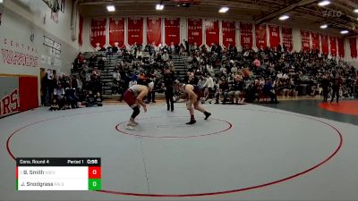 165 lbs Cons. Round 4 - Brayce Smith, North Sevier vs Jacob Snodgrass, Palisade