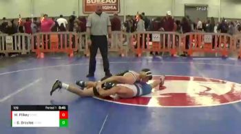 120 lbs Cons. Semi - Blake Broyles, Grundy Wrestling Club vs Walter Pilkey, Cavalier Wrestling Club