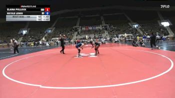 160 lbs Quarterfinal - Elaina Pollock, Mount Olive vs Nicole Lewis, Montreat