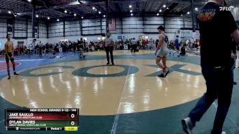 144 lbs Cons. Round 5 - Jake Saullo, Seahawks Wrestling Club vs Dylan Davies, Great Bridge Wrestling Club