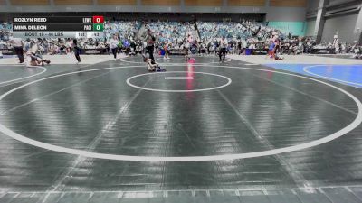 46 lbs Quarterfinal - Rozlyn Reed, Legacy Elite Wrestling Club vs Mina Deleon, Pacific Edge Wrestling