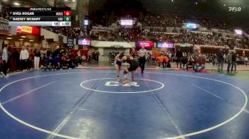 G - 170 lbs Champ. Round 1 - Daesey McNary, Fairfield Girls vs Svea Hogan, Harlem Girls