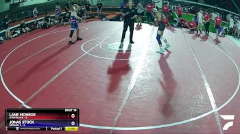 126 lbs Semis & Wb (16 Team) - Lane Monroe, Utah Black vs Jonas Stock, Oregon 2