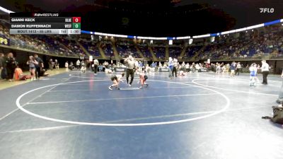 65 lbs Consy 1 - Gianni Keck, Blue Mountain vs Damon Ruffennach, West Allegheny