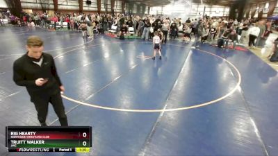 61 lbs Quarterfinal - Rig Hearty, Northside Wrestling Club vs Truitt Walker, JWC