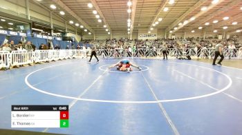 126 lbs Consi Of 64 #2 - Lucas Bordieri, NY vs Evan Thomas, GA