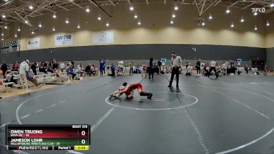 64 lbs Round 3 - Owen Truong, NOVA WC vs Jameson Lohr, Williamsburg Wrestling Club