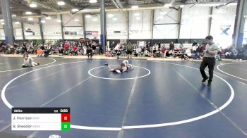 66 lbs Quarterfinal - John Harrison, Crater Mat Club vs Blake Bressler, McKenzie River Mat Club