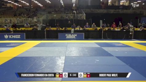 Robert Paul Wolfe vs Franciedson Fernandes Da Costa 2025 Pan Jiu Jitsu IBJJF Championship