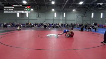 133 lbs Cons. Round 2 - Isaac Ayers, Luther vs Jakob Regan, Coe