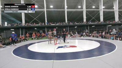 145 lbs Sasha Johnson, Illinois vs Stella Harbols, Nebraska J