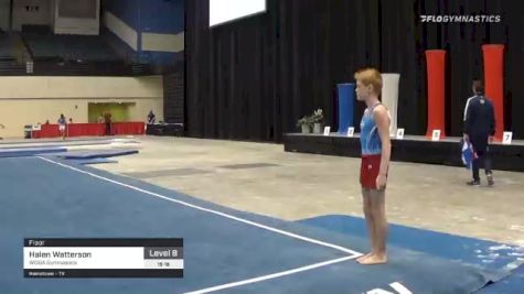 Halen Watterson - Floor, WOGA Gymnastics - 2021 USA Gymnastics Development Program National Championships